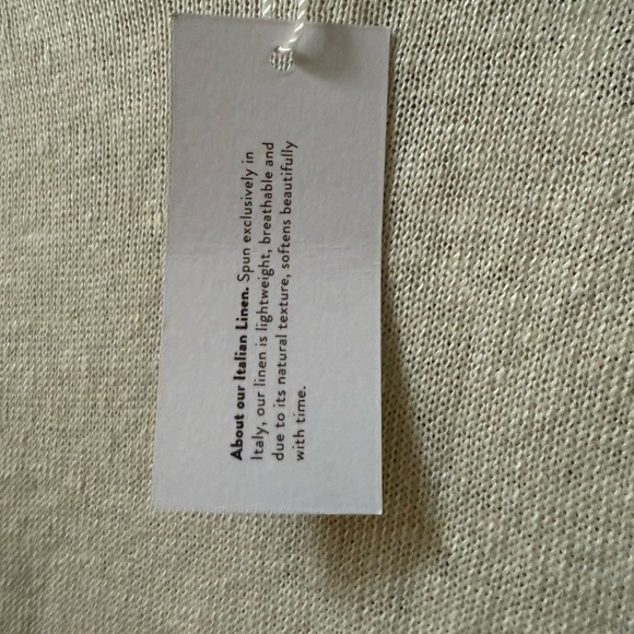 J.Mclaughlin Margaux Linen Sweater  nwt - Picture 7 of 10